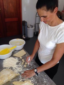 Cooking classes at La Massaria in Stellenbosch.