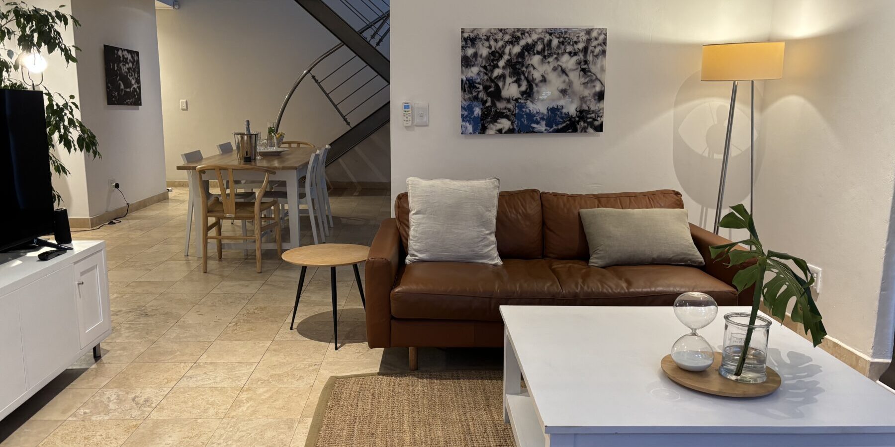 Townhouse apartment for sale in Camps Bay in secure complex near beach with pool and garden
