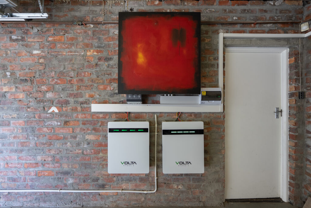 Battery back up and solar in each property for power failures, loadshedding